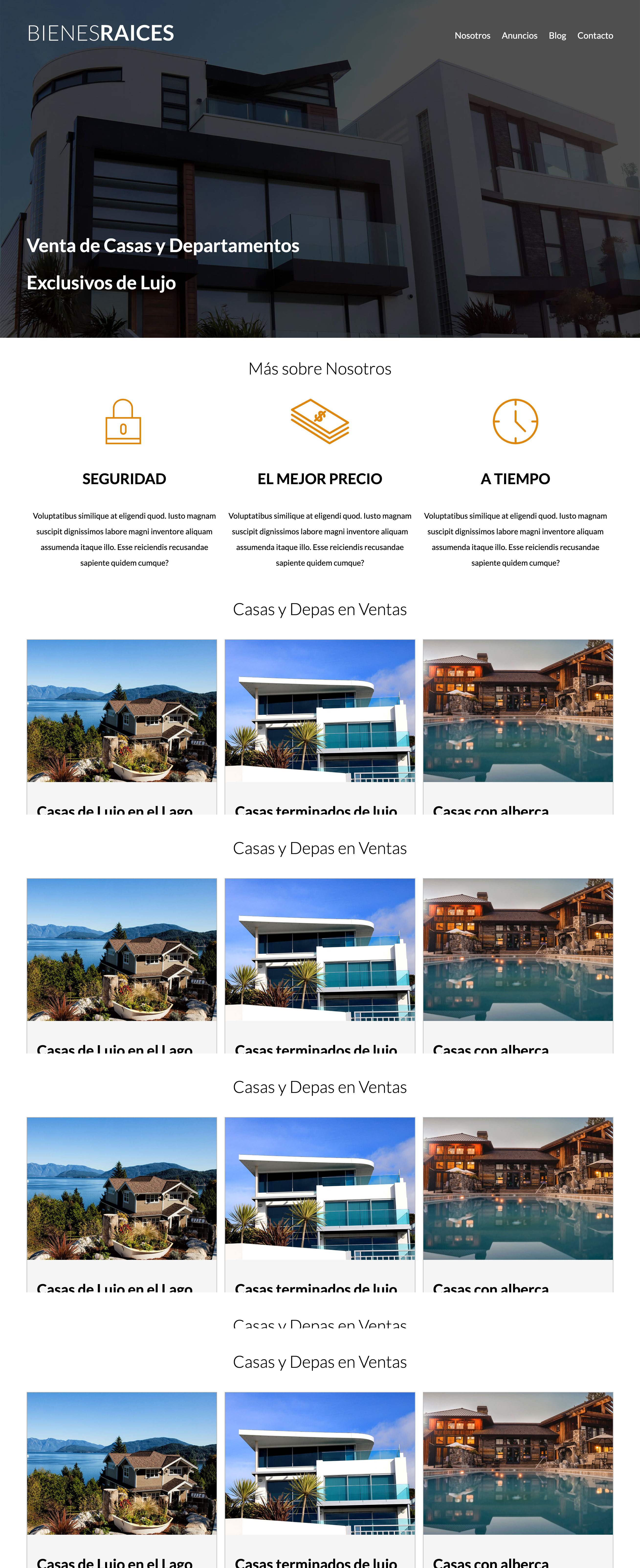 Proyecto Bienes Raíces