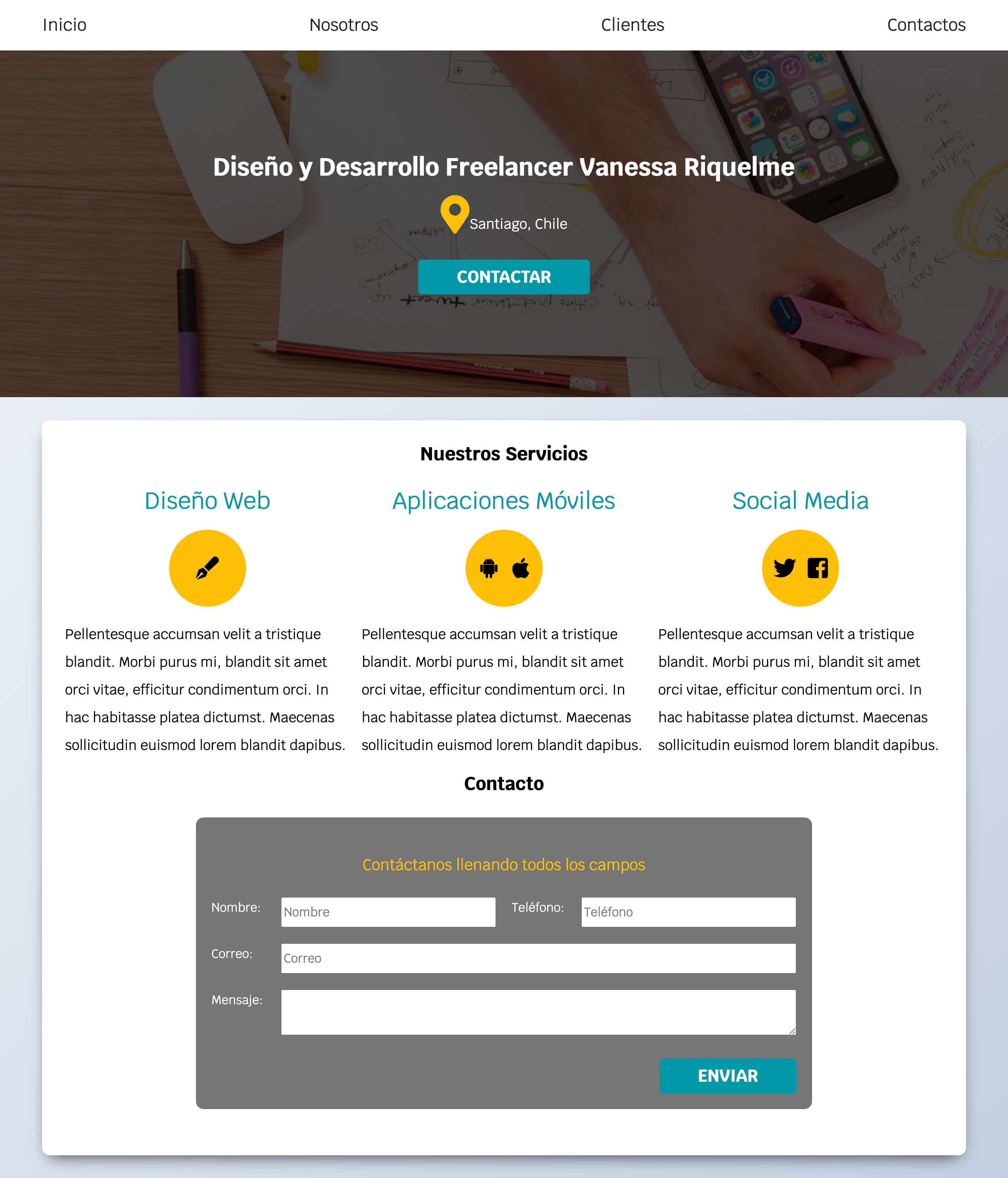 Proyecto Diseño y Desarrollo Freelancer
